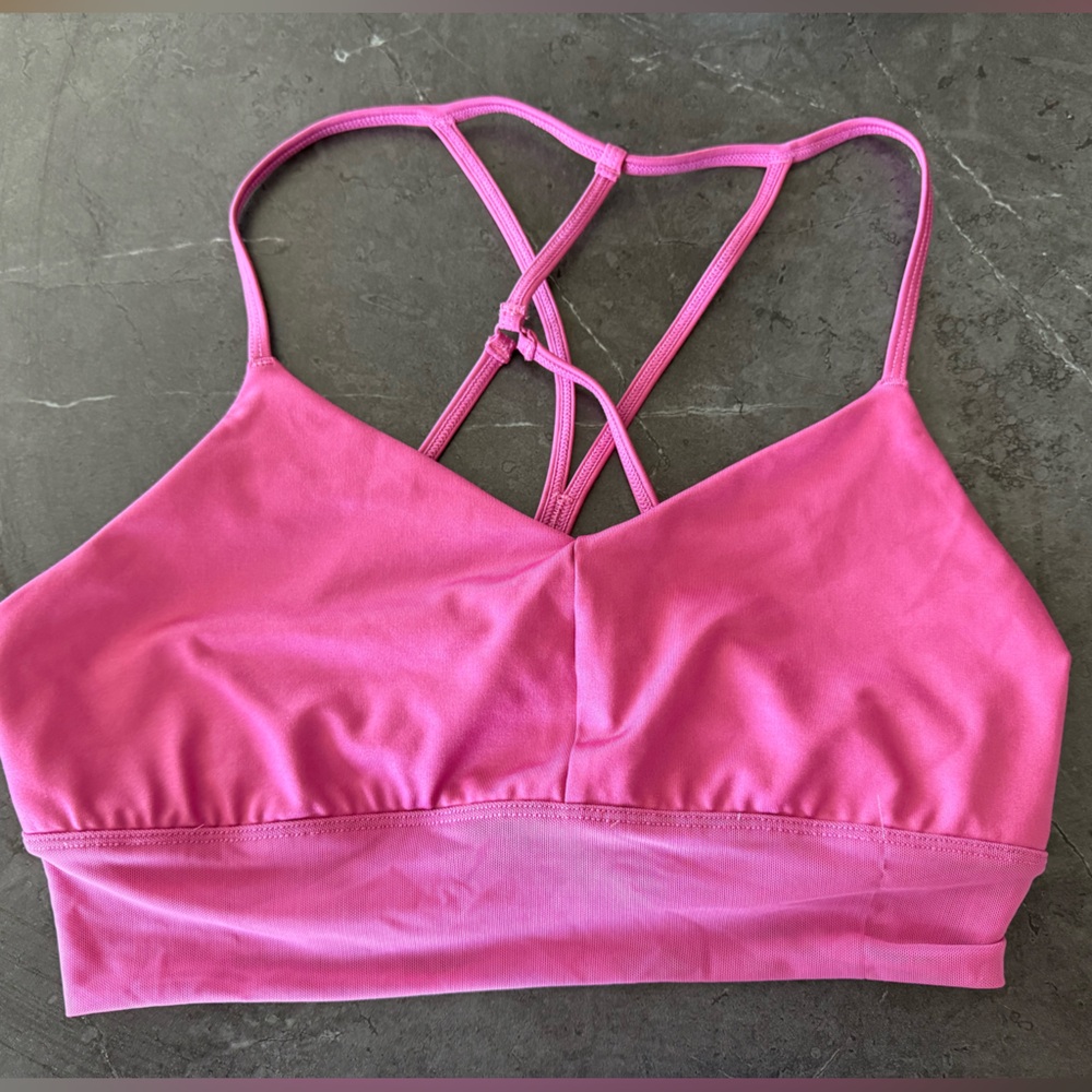 ALO Yoga Fuchsia Sports Bra